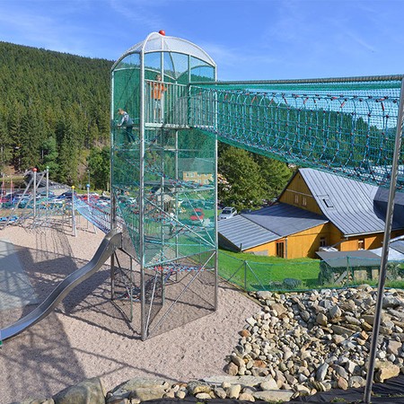 Bobsleigh track and Lemuria in Pec pod Sněžkou