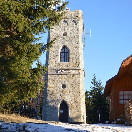 Ausflugtyp zum aussichtsturm auf den Žalý